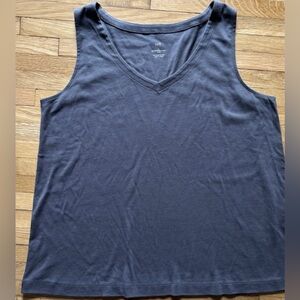 J. Jill Women's Tank Top in Charcoal Gray
